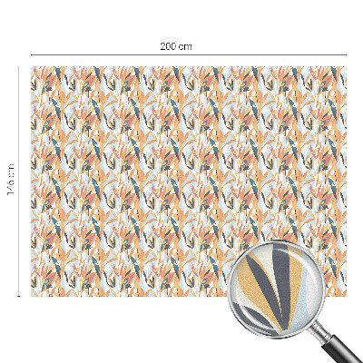 Film solaire fenêtre décoratif aspect vitrail énergie botanique