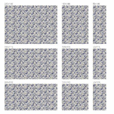 Sticker fenêtre vitrail adhésif symétrie florale