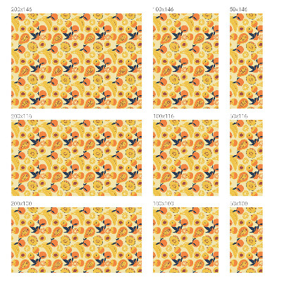 Sticker fenêtre vitrail adhésif Fruits juteux