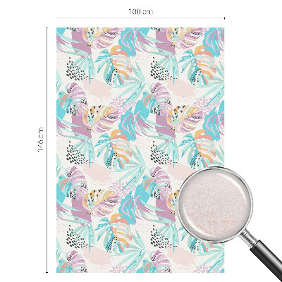 Brise-vue pour fenêtre jungle abstraite