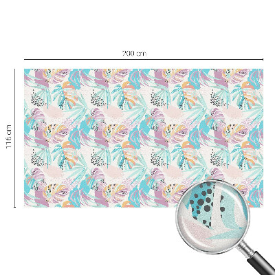 Brise-vue pour fenêtre jungle abstraite