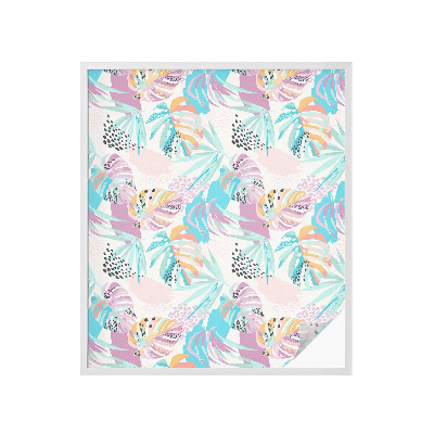 Brise-vue pour fenêtre jungle abstraite