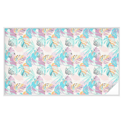 Brise-vue pour fenêtre jungle abstraite