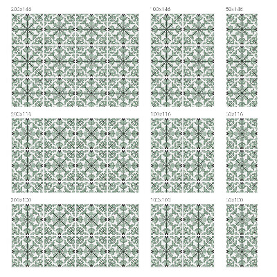 Film occultant pour fenêtre Modèle de plante