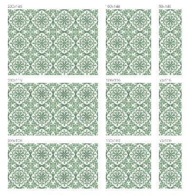 Film adhésif pour vitrage dépoli vitrail Feuilles vertes