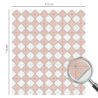 Brise-vue pour fenêtre Losanges géométriques