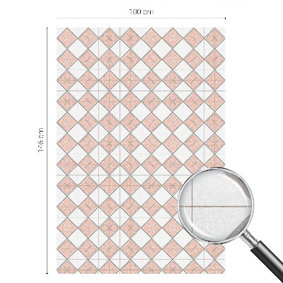 Brise-vue pour fenêtre Losanges géométriques