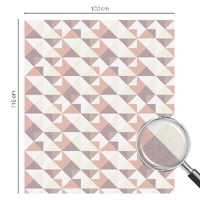 Film occultant pour fenêtre Triangles modernes