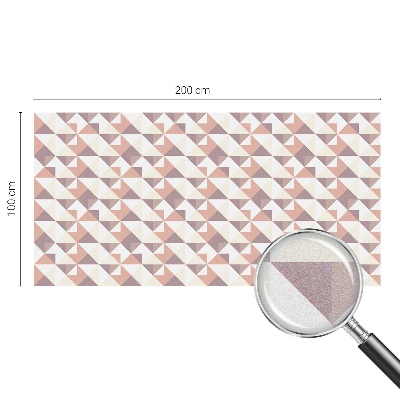 Film occultant pour fenêtre Triangles modernes