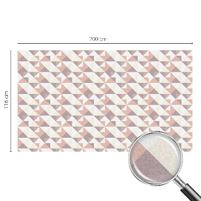 Film occultant pour fenêtre Triangles modernes