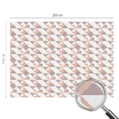 Film occultant pour fenêtre Triangles modernes