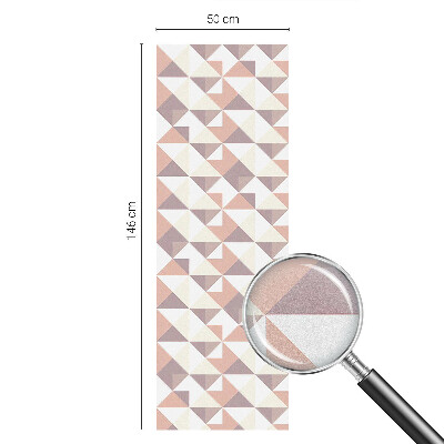 Film occultant pour fenêtre Triangles modernes