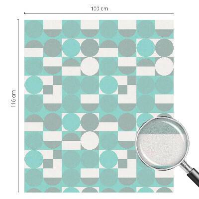 Brise-vue pour fenêtre formes géométriques