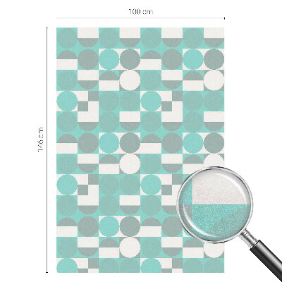 Brise-vue pour fenêtre formes géométriques