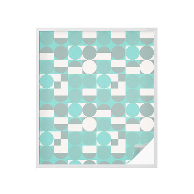 Brise-vue pour fenêtre formes géométriques