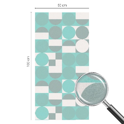 Brise-vue pour fenêtre formes géométriques
