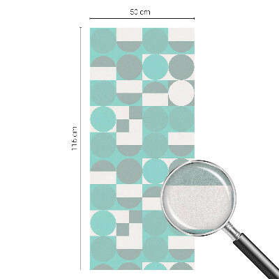 Brise-vue pour fenêtre formes géométriques