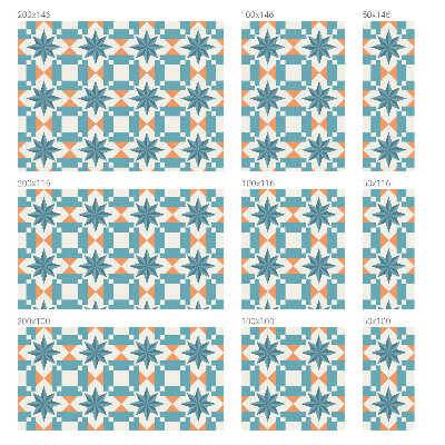 Film adhésif pour vitrage dépoli vitrail étoiles bleues