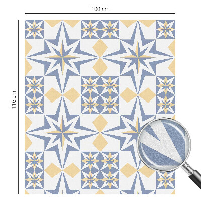 Brise-vue pour fenêtre Motif en étoile