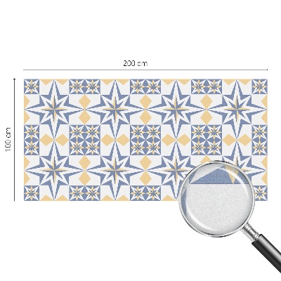 Brise-vue pour fenêtre Motif en étoile