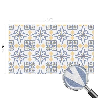 Brise-vue pour fenêtre Motif en étoile