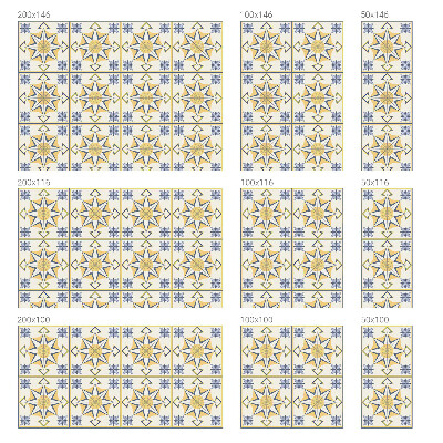 Film adhésif pour vitrage dépoli vitrail étoiles géométriques