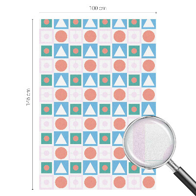Film occultant pour fenêtre Motifs abstraits