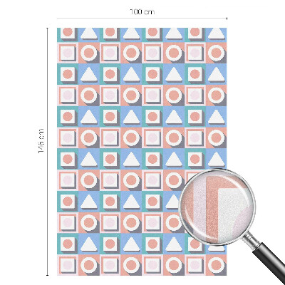 Brise-vue pour fenêtre Motifs géométriques