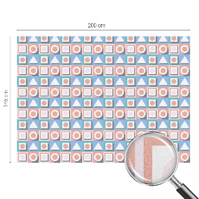 Brise-vue pour fenêtre Motifs géométriques