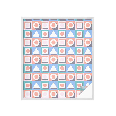 Brise-vue pour fenêtre Motifs géométriques