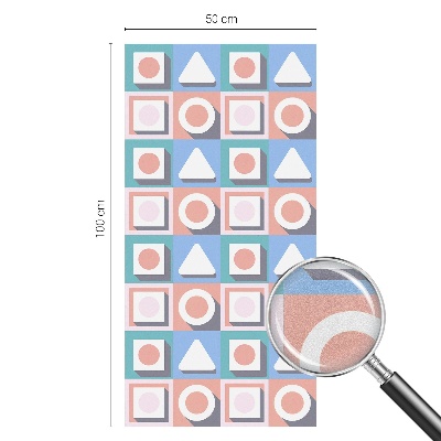 Brise-vue pour fenêtre Motifs géométriques