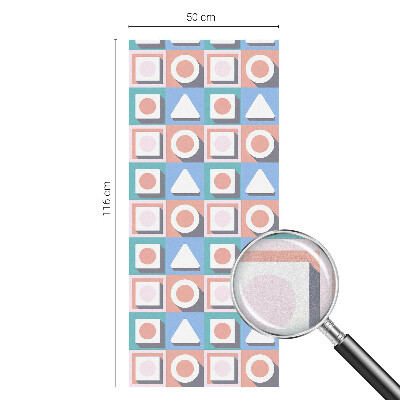 Brise-vue pour fenêtre Motifs géométriques