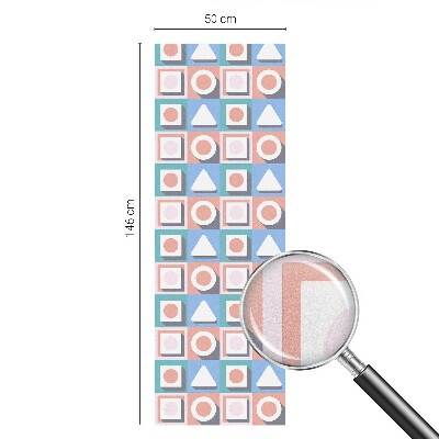 Brise-vue pour fenêtre Motifs géométriques