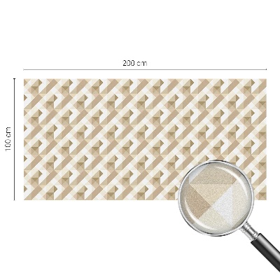 Film occultant pour fenêtre Motifs triangulaires