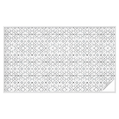 Film solaire fenêtre décoratif aspect vitrail Motifs géométriques