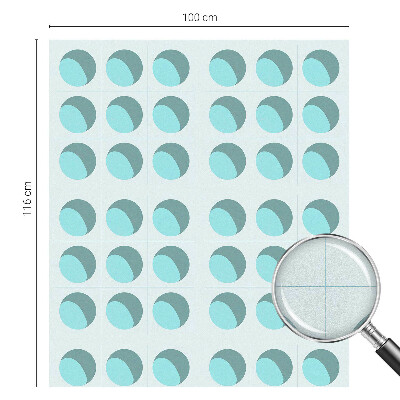 Film adhésif pour vitrage dépoli vitrail Roues modernes