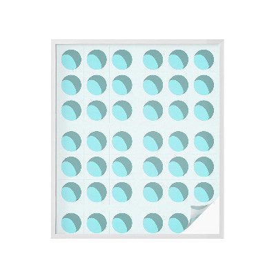 Film adhésif pour vitrage dépoli vitrail Roues modernes