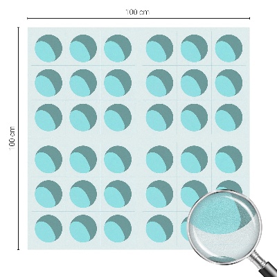 Film adhésif pour vitrage dépoli vitrail Roues modernes