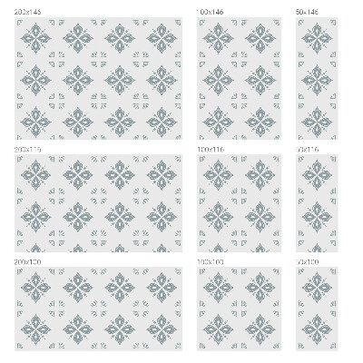 Sticker fenêtre vitrail adhésif symétrie géométrique