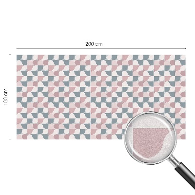 Film solaire fenêtre décoratif aspect vitrail Motifs pastel