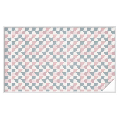 Film solaire fenêtre décoratif aspect vitrail Motifs pastel