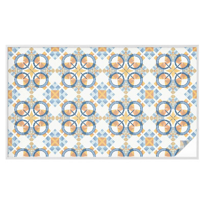 Film adhésif pour vitrage dépoli vitrail Motif géométrique