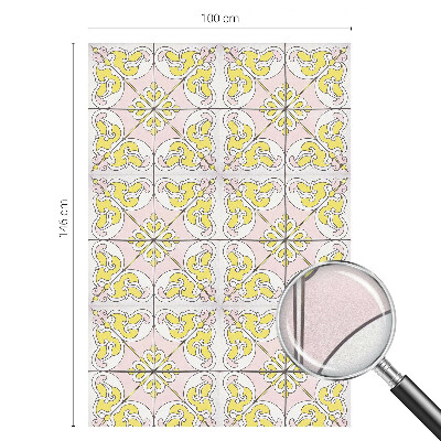 Brise-vue pour fenêtre Fleurs abstraites