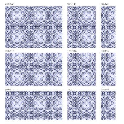 Film occultant pour fenêtre Carreaux bleus