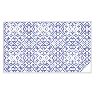 Film occultant pour fenêtre Carreaux bleus