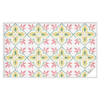 Brise-vue pour fenêtre ornement floral