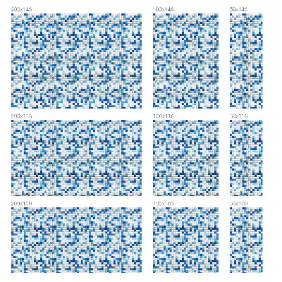 Film solaire fenêtre décoratif aspect vitrail Jeu de tuiles