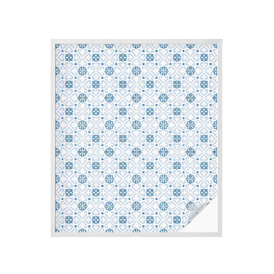 Sticker fenêtre vitrail adhésif Décorations carrelées