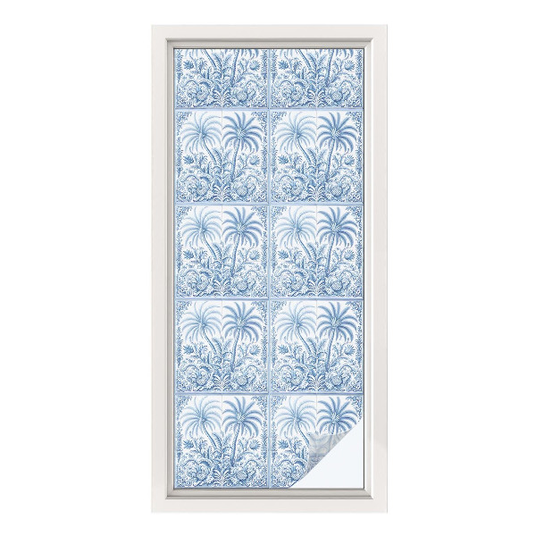 Film occultant pour fenêtre paysage tropical