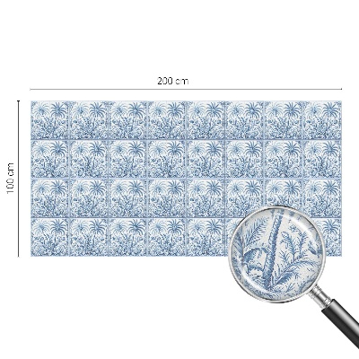 Film occultant pour fenêtre paysage tropical